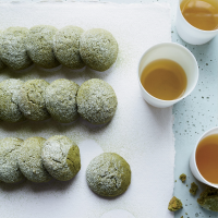 Matcha Tea Cake Cookies Recipe - Ben Mims | Food & Wine image