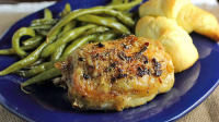 Garlic Butter and Rosemary Pan-Roasted Chicken Recipe ... image