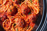 Best Crock Pot Spaghetti Recipe - How to Make Spaghetti in ... image