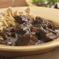 Braised Beef & Mushrooms Recipe | EatingWell image