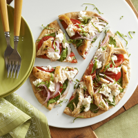 Goat Cheese Pizza Recipe | EatingWell image