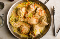 Chicken Fricassee With Vermouth Recipe - NYT Cooking image