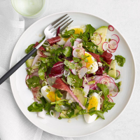 Watercress Salad with Sesame-Garlic Dressing Recipe ... image