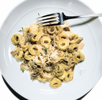Tortellini with Porcini Mushroom Sauce Recipe | Bon Appétit image