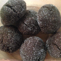 Dark Chocolate Molasses Cookies Recipe | Allrecipes image