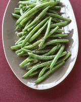 Green Beans with Vinaigrette Recipe | Martha Stewart image