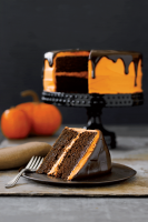 Chocolate Pumpkin Cake Recipe - Chocolate Cake With Pumpkin image