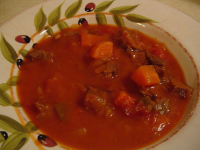 Beef-Tomato Soup Recipe - Food.com image