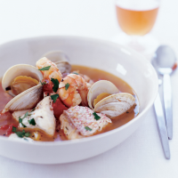 San Francisco Seafood Stew Recipe - Bobby Flay | Food & Wine image