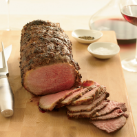 Coriander-Dusted Roast Beef Recipe - Grace Parisi | Food ... image