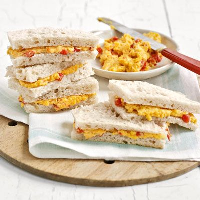 Pimento-Cheese Sandwiches Recipe - Country Living image