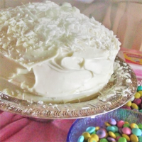 White Wedding Cake Recipe | Allrecipes image