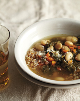 Italian White-Bean-and-Mustard-Greens Soup Recipe | Martha ... image