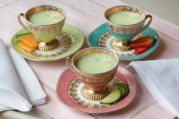 Cold Cucumber Soup Recipe | Southern Living image