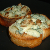 Blue Cheese Walnut Toasts Recipe | Allrecipes image