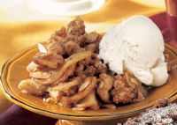 Apple-Almond Crisp Recipe | Bon Appétit image