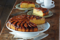 Spiced Pear Upside Down Cake Recipe & Instructions | Del ... image