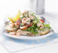 Open prawn cocktail sandwich recipe | BBC Good Food image