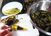 Roasted Hatch Green Chili Peppers and Memories from a Road ... image