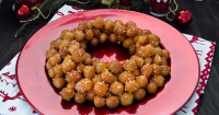 Pignolata - Italian Fried Honey Balls - Italian Recipe Book image
