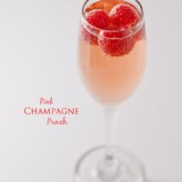Pink Champagne Punch Recipe - The Chic Life image