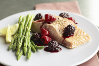 Salmon with Mixed Berry Glaze - Driscoll's image