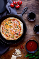 Grilled Margherita Pizza | Lodge Cast Iron image