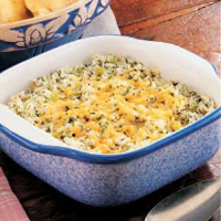 Mom's Green Rice Recipe: How to Make It - Taste of Home image