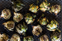 Grilled Baby Artichokes with Aleppo Pepper and Parmesan ... image