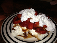 Balsamic Strawberries With Whipped Mascarpone Cheese ... image