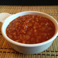BAKED BEANS WITH KETCHUP AND BROWN SUGAR RECIPES