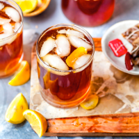 Honeybee Gin & Tea Cocktail Recipe | EatingWell image