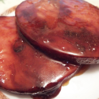 Easy Tasty Ham Steaks with Maple Glaze For 2 Recipe ... image