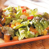Red Leaf and Mandarin Salad Recipe: How to Make It image