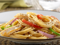 Barilla® Protein+™ Spaghetti with Chicken Breast, Bell ... image