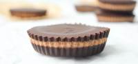 A Healthy Dark Chocolate Almond Butter Cup Recipe | HUM ... image