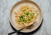 Rice Noodles With Garlicky Cashew Sauce Recipe - NYT Cooking image