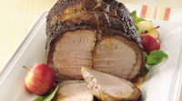 Grilled Seasoned Pork Roast Recipe - BettyCrocker.com image