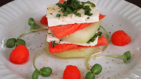 Watermelon, Chayote Squash and Feta Terrine Recipe ... image