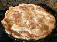 Grandma's Iron Skillet Apple Pie Recipe | Allrecipes image