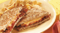 Grilled Bacon, Tomato and Cheese Sandwiches Recipe ... image