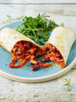 Vegetarian bean burrito recipe | Jamie Oliver bean recipes image