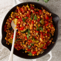Vegetarian Farro Skillet Recipe: How to Make It image