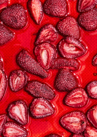 Oven-Dried Strawberries Recipe | Bon Appétit image