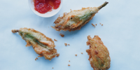 Squash Blossoms Stuffed With Ricotta Recipe | Epicurious image