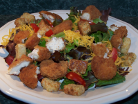 Easy Chicken Parmesan Salad Recipe - Food.com image