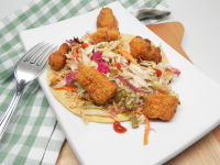Air Fryer Crispy Fish Tacos with Slaw Recipe | Allrecipes image