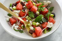 Greek-Style Watermelon Salad Recipe - NYT Cooking image