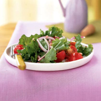 Simple Green Salad with Vinaigrette Recipe | MyRecipes image