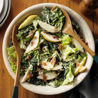 Bacon Pear Salad with Parmesan Dressing Recipe: How to Make It image